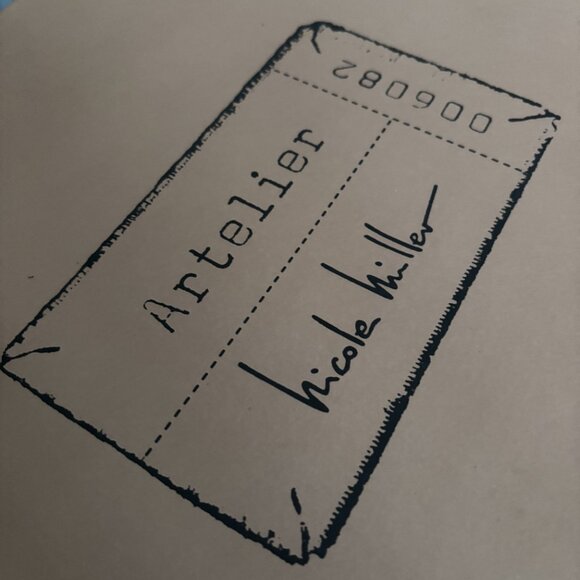 Nicole Miller Artelier 'Amelia' Caged Leather Platform Heels Black Size 7.5 - Picture 16 of 16